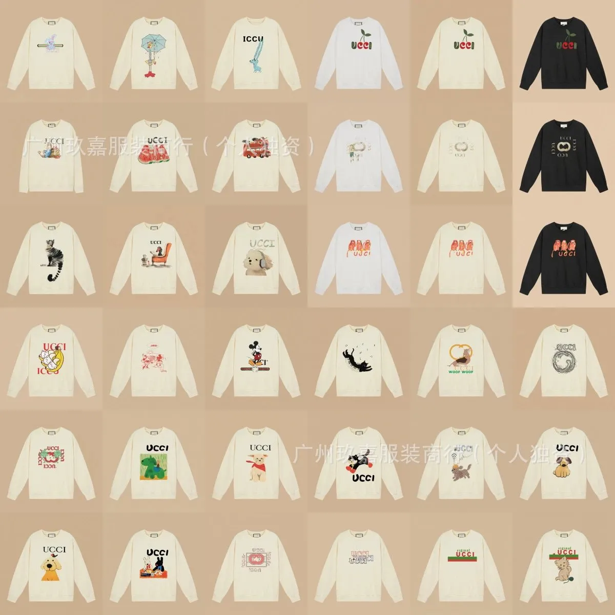 跨境.正确版.G家秋冬系列高克重长袖卫衣高版本.25新款(高品) (17)