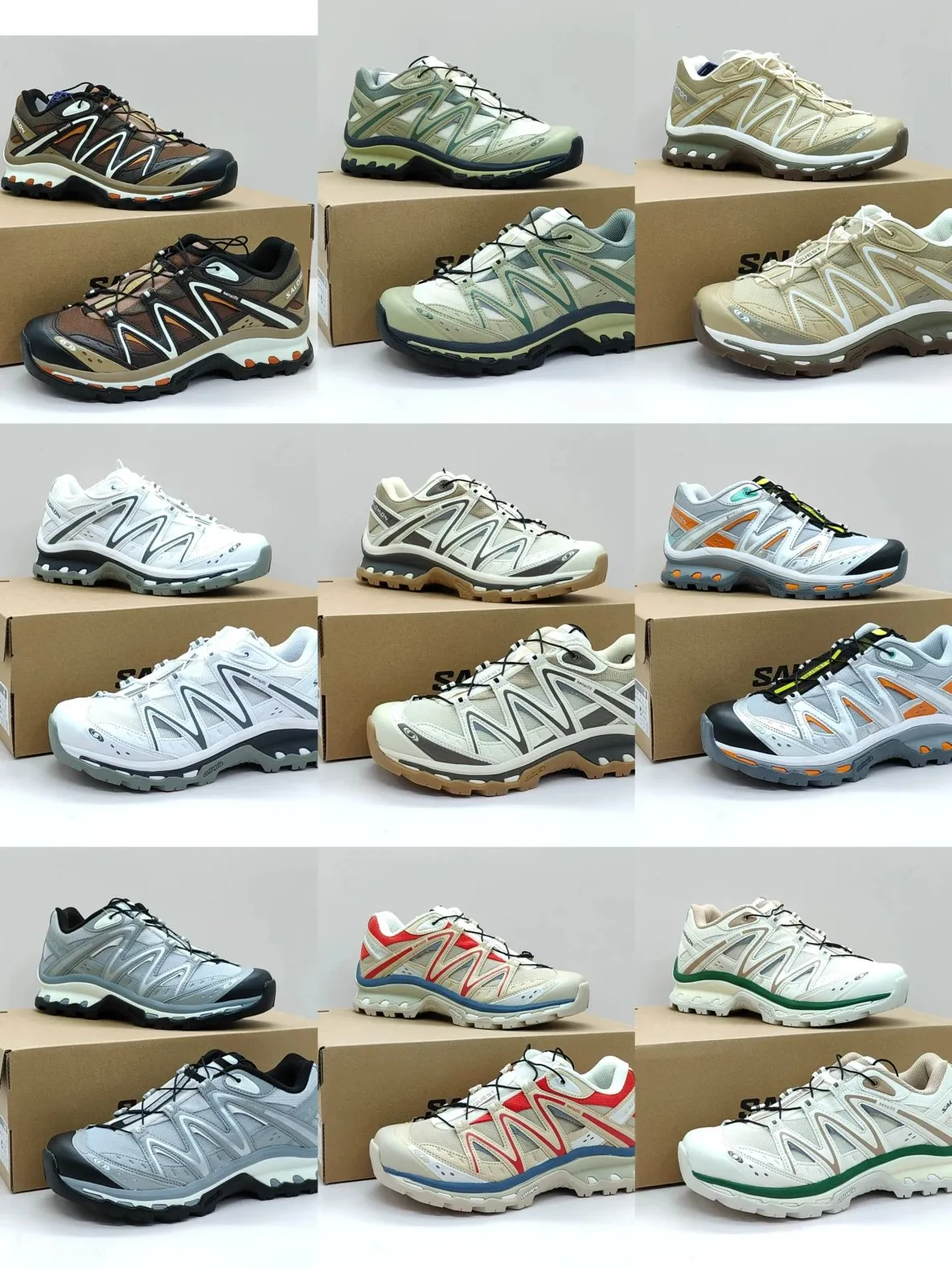 Salomon XT-Quest ADV ” Beige “ 萨洛蒙 探索者系列户外越野跑鞋 
 (46)